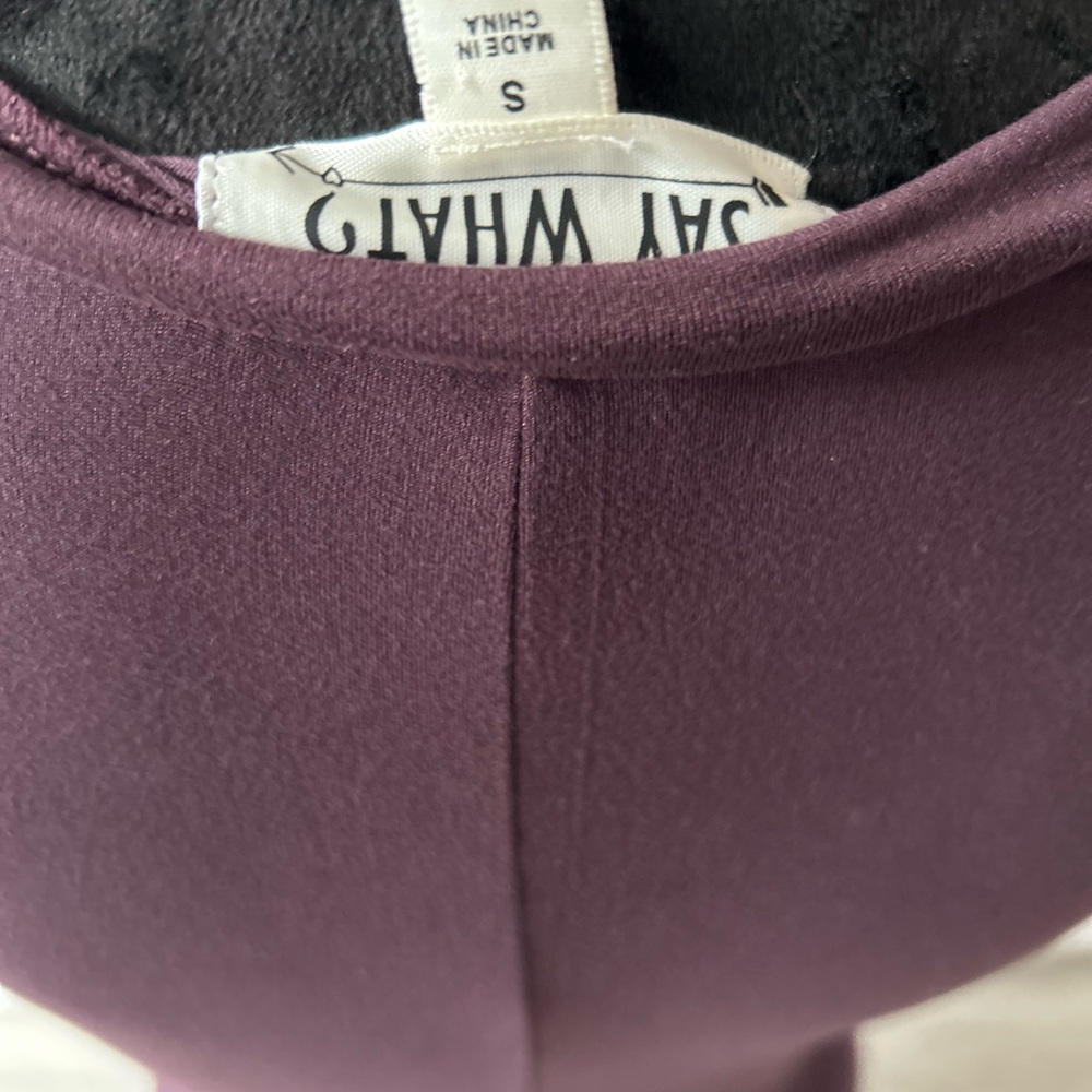 Say what bodycon dress